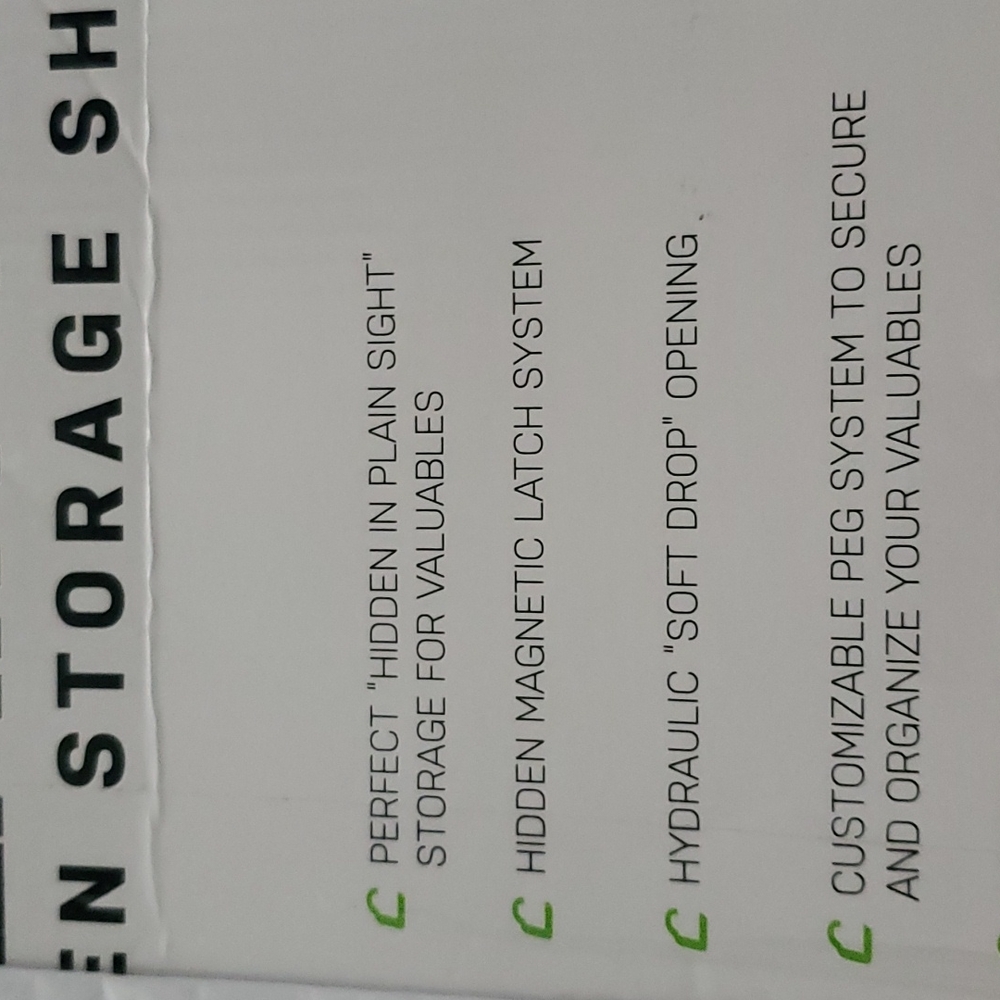 Frontgate storage shelf self explained - Picture 8 of 12